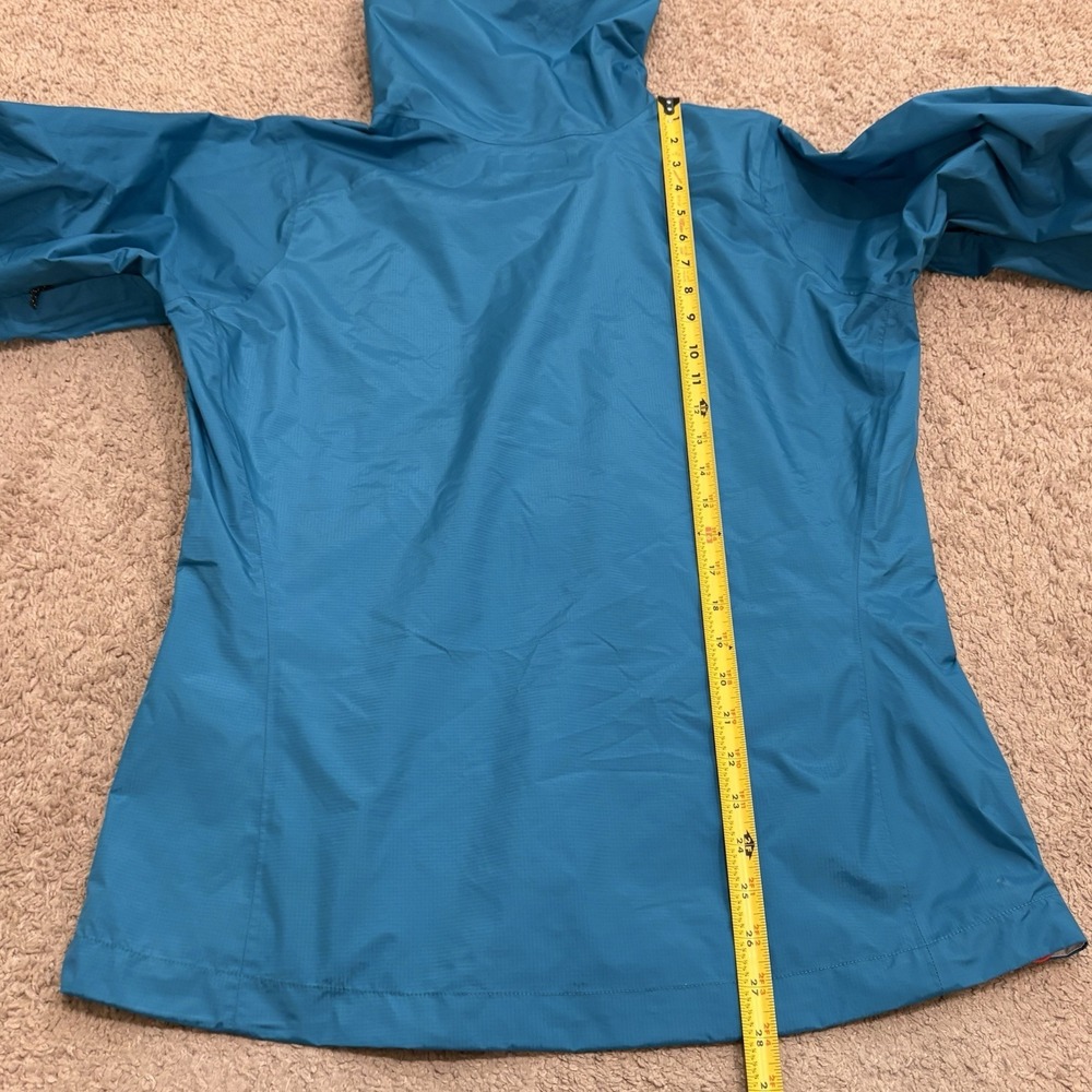 Patagonia Torrentshell 3L Rain Jacket Women's Medium Blue Full Zip Windbreaker - Picture 7 of 8